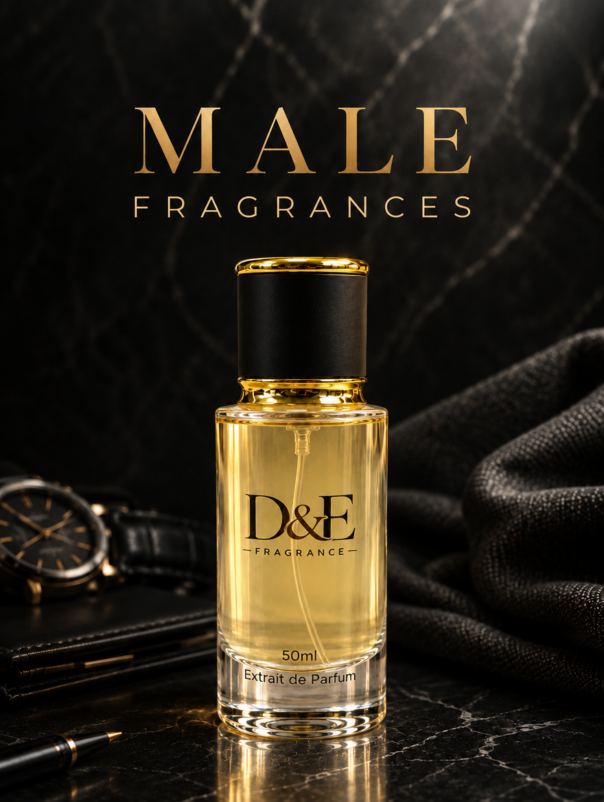 D&E Male Fragrances