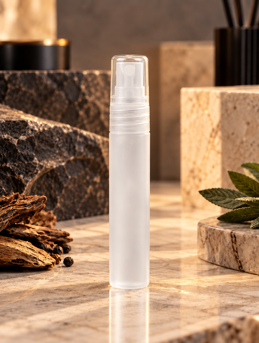 D&E Fragrance 5ml sample spray bottle
